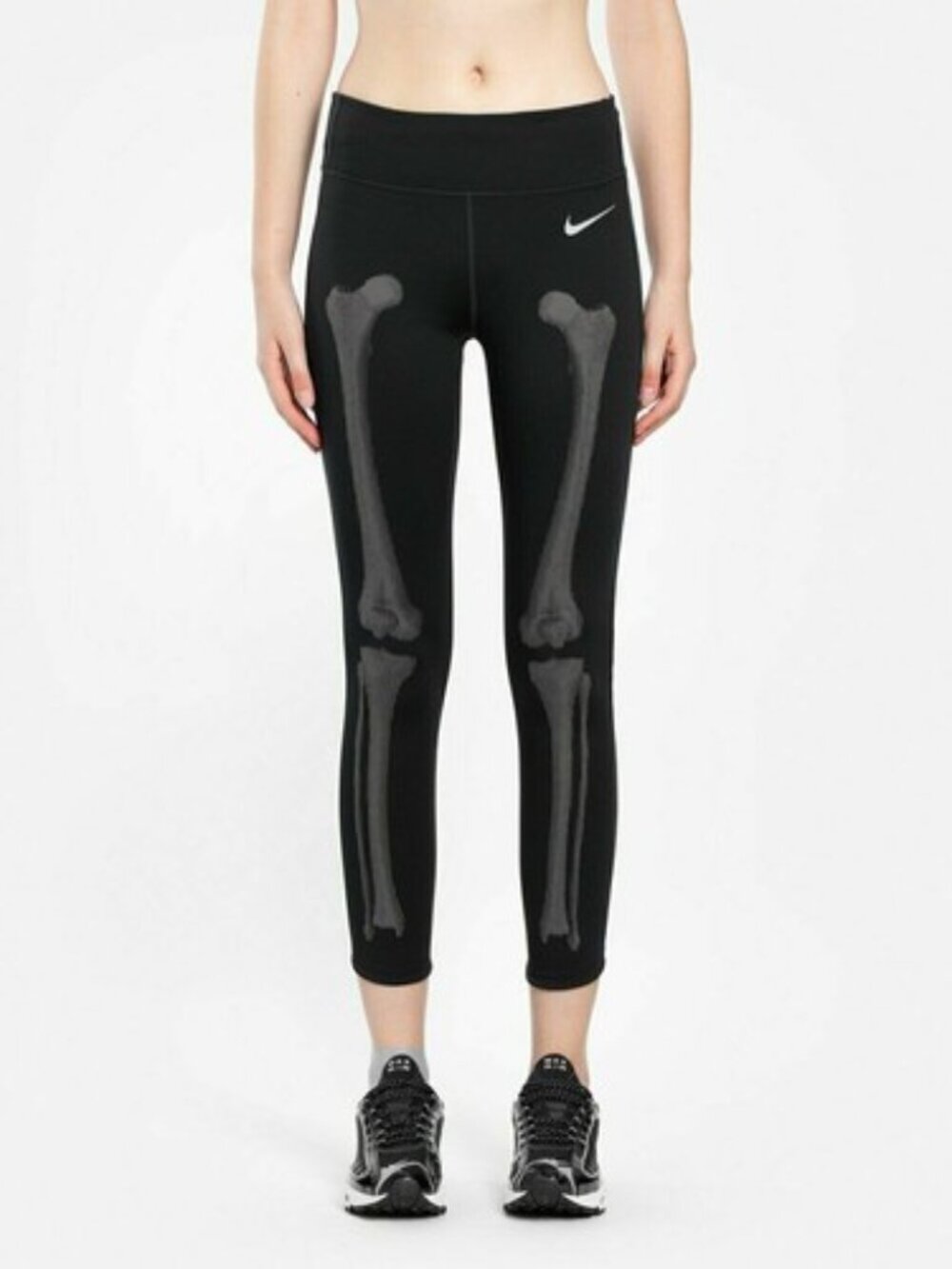 Nike Women's Black NRG Lab Skeleton Slim Compression Tights Size Large